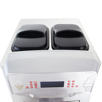 Offre Spéciale 3 saveur Machine À Crème Glacée Molle Commerciale De Crème Glacée Faisant La Machine De Casse-Croûte