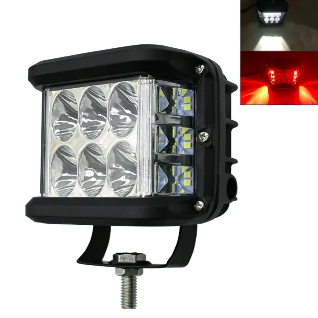 Dual Color 36W 4x4 accessories auto lighting systems amber Fog Light Trucks ATV Boat SUV led work light