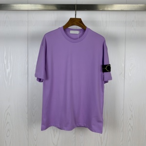 Camiseta de Verano para Hombre, Estilo Diseñador de Lujo 2026, 100% Algodón Jersey, Manga Corta, Clásica, Básica, Color Piedra - Product Image 6