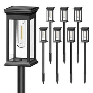 Lampes solaires de jardin, éclairage extérieur étanche pour cours et pelouses, ampoules tungstène, éclairage paysager pour allées, lampes solaires au sol – Approvisionnement direct usine - Product Image 1