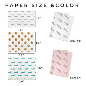 اجنحة ورق تغليف شعار ورسالة مطبوع حسب الطلب - Product Image 3