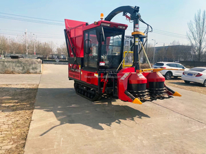 Mietitrebbia a 2 File per Insilato di Grano e Mais, Raccoglitrice <span class=keywords><strong>Laterale</strong></span> per Erba Napier, Vendita Calda - Product Image 4