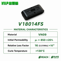 Noyau de ferrite plat à clipser V18014FS par VIIP, noyau de ferrite de type clip facile à installer pour le filtrage EMI des câbles plats