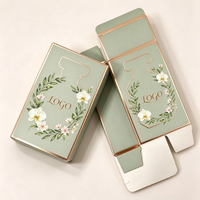 Boîte en carton rigide personnalisée pour parfum, emballage cadeau en papier couché pour cosmétiques