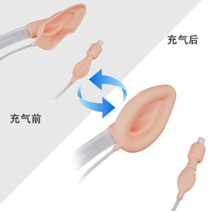 หน้ากากซิลิโคนกล่องเสียงแบบใช้แล้วทิ้งสำหรับสัตว์เลี้ยง - Product Image 3