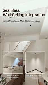 BAIRIJU YT-0610 <span class=keywords><strong>Peinture</strong></span> liquide intérieure mate de qualité industrielle, directement de l'usine, minimaliste, 70m, revêtement standard sans joint - Product Image 6