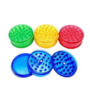 Mayorista: Molinillo de plástico portátil de 2 piezas de 40 mm y 60 mm para tabaco, accesorio para fumar, encendedor y accesorios para hierbas. - Product Image 4