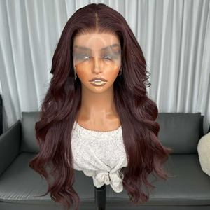 Pelucas de Cabello Sintético con Frente de Encaje 13x6, Ondas Corporales, Densidad 180%, HD Transparente, Listas para Enviar, Compra al por Mayor de Proveedores Chinos - Product Image 1