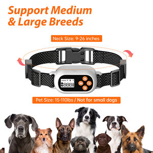 Système de confinement GPS pour animaux de compagnie Collier antichoc rechargeable étanche IPX7 Clôture électrique sans fil pour chiens de taille moyenne et grande - Product Image 6