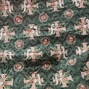 Tissu en popeline extensible léger avec broderie à œillets 51/52 \ "Techniques non tissées à usage extérieur pour garçons et filles - Product Image 1