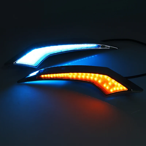 TYPY, luz de coche, parachoques delantero tricolor, lámparas de conducción de coche, luces de circulación diurna LED DRL para <span class=keywords><strong>Toyota</strong></span> <span class=keywords><strong>Corolla</strong></span> Levin 2019-<span class=keywords><strong>2022</strong></span> - Product Image 2