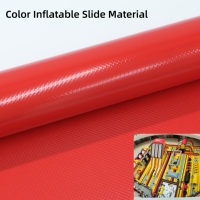 Rouleau de tissu bâche 100 % polyester 650 g/m² enduit PVC haute résistance, imperméable, ignifuge, anti-moisissure et résistant aux UV