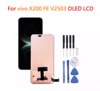 Écran LCD pour VIVO X200 FE, ensemble numériseur tactile de remplacement, pièces de réparation de téléphone OLED testées QC, vente en gros (Pantalla)