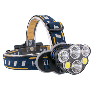 Super brillante 8LED USB recargable <span class=keywords><strong>cabeza</strong></span> lámpara T6 Cob rojo al aire libre <span class=keywords><strong>de</strong></span> alta potencia impermeable Camping <span class=keywords><strong>linterna</strong></span> - Product Image 3