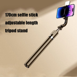 Giá đỡ điện thoại 170cm có điều khiển từ xa Bluetooth, cần <span class=keywords><strong>selfie</strong></span> có thể kéo dài và điều chỉnh được, tích hợp đèn - Product Image 5