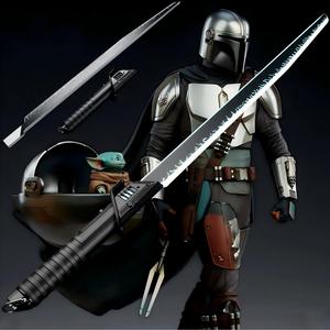 Sabre noir mandalorien pour Comic Con |   Sabres laser Neopixel : Vente en gros usine, marge élevée pour les nouveaux revendeurs et le dropshipping aux États-Unis et en UE - Product Image 1