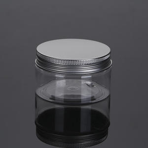 Botella de Plástico de 80 ml, Cilíndrica, Boca Ancha, Tapa de Rosca, Envase Cosmético Transparente, Material PET Ecológico - Product Image 1