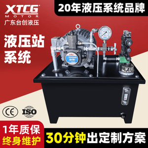 สถานีพลังงานไฮดรอลิกแบบกำหนดเอง XTG ปั๊มใบพัดปรับได้ แรงดันและอัตราการไหลปรับได้ ขนาดเล็ก - Product Image 2