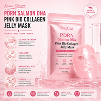 Masque facial en gelée de collagène bio à étiquette privée, masque coréen anti-âge, produit de soin de la peau coréen