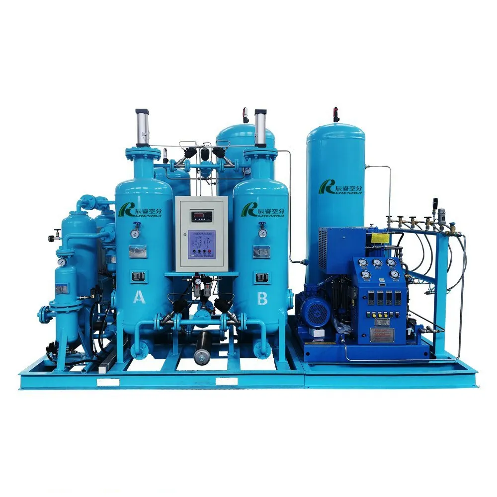 Système de remplissage de générateur d'oxygène PSA médical industriel Équipement de génération de gaz inclus pour usine d'oxygène