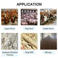 Séparateur solide-liquide à microfiltration à tambour à double unité en acier inoxydable, personnalisé en usine, pour la déshydratation du fumier de porcs et de bovins en ferme