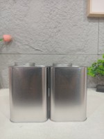 Mini pots ronds en fer blanc avec couvercles – Contenants métalliques personnalisés de petite taille