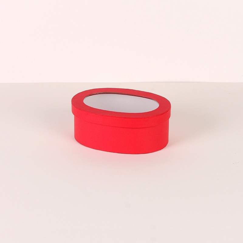Rouge avec fenêtre [19*13,5*7,5 cm]