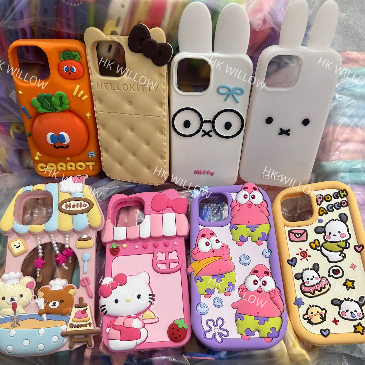 Custodia Personalaizer Per IPhone XR Con Design Hello Kitty Delicate Flower - Cover In TPU Flessibile E Trasparente, Leggera