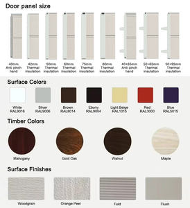 Maison faite <span class=keywords><strong>sur</strong></span> <span class=keywords><strong>mesure</strong></span>, moderne, luxe, électrique, Wifi, télécommande, automatique, portes de <span class=keywords><strong>garage</strong></span> sectionnelles isolées en acier - Product Image 6