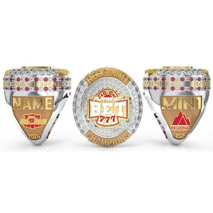 2025 personnalisé Football Basketball Sports Usssa Baseball Championship Ring - Product Image 2