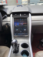 Navegador GPS para Auto Estilo Tesla con Android 9, 4+64G, para Ford EDGE 2007-2014, Reproductor Multimedia con Carplay, Radio Estéreo, GPS para Auto