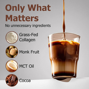 OEM/ODM Private Label Protein Collagen Powder No Sugar <b>Supplement</b> with Dietary Fiber Support Morning Routine Powder Drink - Product Image 6