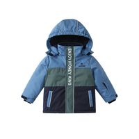 HONEYKING Model 25HKSJ301 Berkualitas Tinggi, Jaket Hoodie Unisex dengan Ritsleting, Tahan Angin, Tahan Air, Bernapas, Hangat, 100% Poliester untuk Musim Dingin dan Aktivitas Luar Ruangan