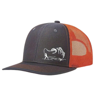 Gorras de Béisbol Richardson Trucker al por Mayor, de 6 Paneles, de Malla de Algodón, Ajustables, Protección Solar para Exteriores, con Logotipo Personalizado OEM
