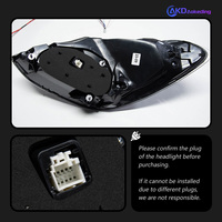 Feux arrière de voiture AKD pour Benz W205, feux arrière LED 2015-2021 C180 C200 C260 C300, feux de brouillard arrière, feux de freinage, clignotants, accessoires automobiles