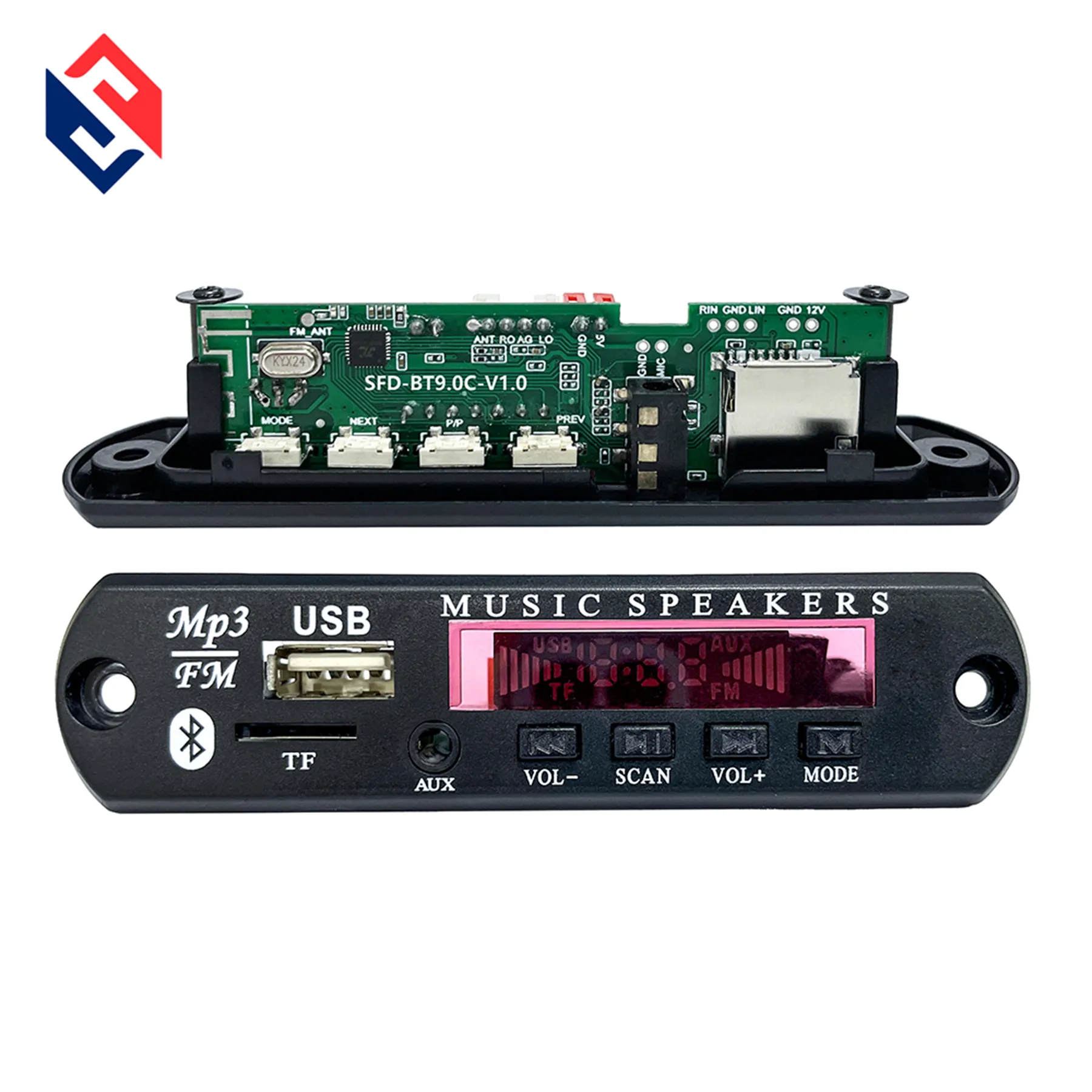Papan dekoder suara Stereo pemutar MP3 harga pabrik modul pemutar panel Bluetooth USB Fm HARGA TERBAIK kualitas terbaik