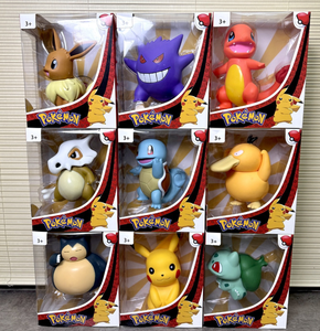 Figurines Pokémon géantes tendance en PVC, Pikachu, Snorlax, Bulbasaur, <span class=keywords><strong>Gengar</strong></span>, décoration de bureau avec emballage d'origine - Product Image 1