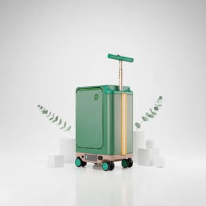 Automatic Ride-On Suitcase with Cabin Approval Aluminum <strong>Trolley</strong> Extra Large Capacity - Product Image 6