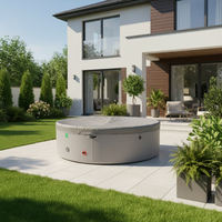 Fabrikneues aufblasbares Drop-Stitch-Schwimmbecken für Kinder und Neugeborene – umweltfreundliches Familien-Gartenbecken für den Sommer