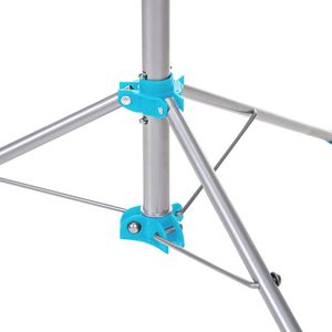 Ligne de lavage en métal de type debout d'aérateur rotatif portatif autoportant d'argent bleu pour l'usage extérieur d'intérieur de <span class=keywords><strong>camping</strong></span> - Product Image 3