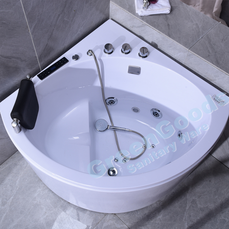 Torsadée multifonction avec siège, appareil de Massage à Jet automatique, en acrylique, modèle de luxe, nouveau Design,