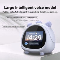 Réveil intelligent IA avec enregistrement personnalisé du son d'alarme, réveil pour enfants pour la gestion du temps