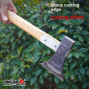 Hache à fendre le <span class=keywords><strong>bois</strong></span> professionnelle avec tête forgée en acier à haute teneur en carbone, manche ergonomique antidérapant - Product Image 5