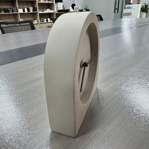 นาฬิกาตั้งโต๊ะทำงานแบบอาร์ตเดคโคทำงานทำงานเงียบเป็นมิตรต่อสิ่งแวดล้อมพร้อมเข็มกระดิ่งทุกชั่วโมง - Product Image 4