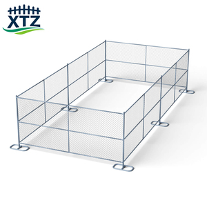 Panel de valla temporal de valla de eslabones americanos de fácil montaje impermeable personalizado - Product Image 3