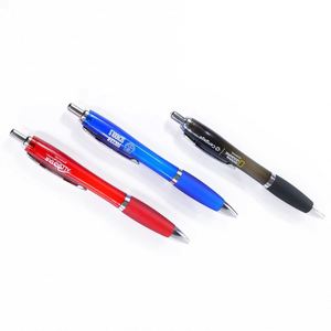 Bolígrafo Promocional de Negocios de Plástico ABS con Logotipo Personalizado, Impresión de Logotipo, Tinta Azul/Negra, Punta de 0.5 mm, Empuñadura de Goma Suave - Product Image 2