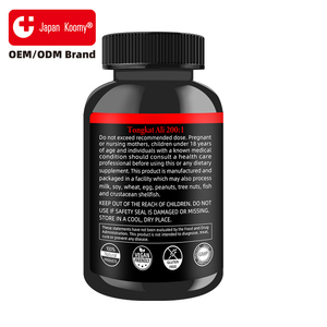 Capsules d'extrait de Tongkat Ali personnalisées pour hommes, améliorent l'énergie, soins de santé, complément alimentaire Tongkat Ali - Product Image 5