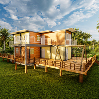 Maisons préfabriquées personnalisées de 70 m2 à 100 m2, construction en panneaux EPS, maison conteneur en kit pour le marché paraguayen, conception de plan