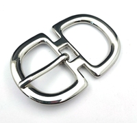 Vente Chaude Boucle de ceinture en laiton personnalisée, style laiton antique, 31mm, durable, en métal, à barre centrale, pour ceinture