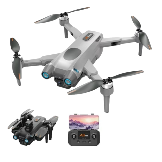 2024 New AE6 Max GPS Brushless Motor Folding Aerial Photography 8K Pixel Camera Optical Flow Positioning RC Drone